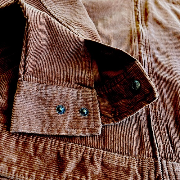 Cordoury rust jacket by wild fable. - Picture 5 of 9